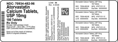 70934-482-96 Master Bottle Label Approval - Rev A 04-20.jpg Label - 70934 482 96 Master Bottle Label Approval Rev A 04 20
